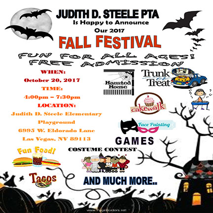 Judith Steele PTA Fall Festival 2017